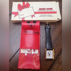 Vintage Bradley Mickey Mouse watch